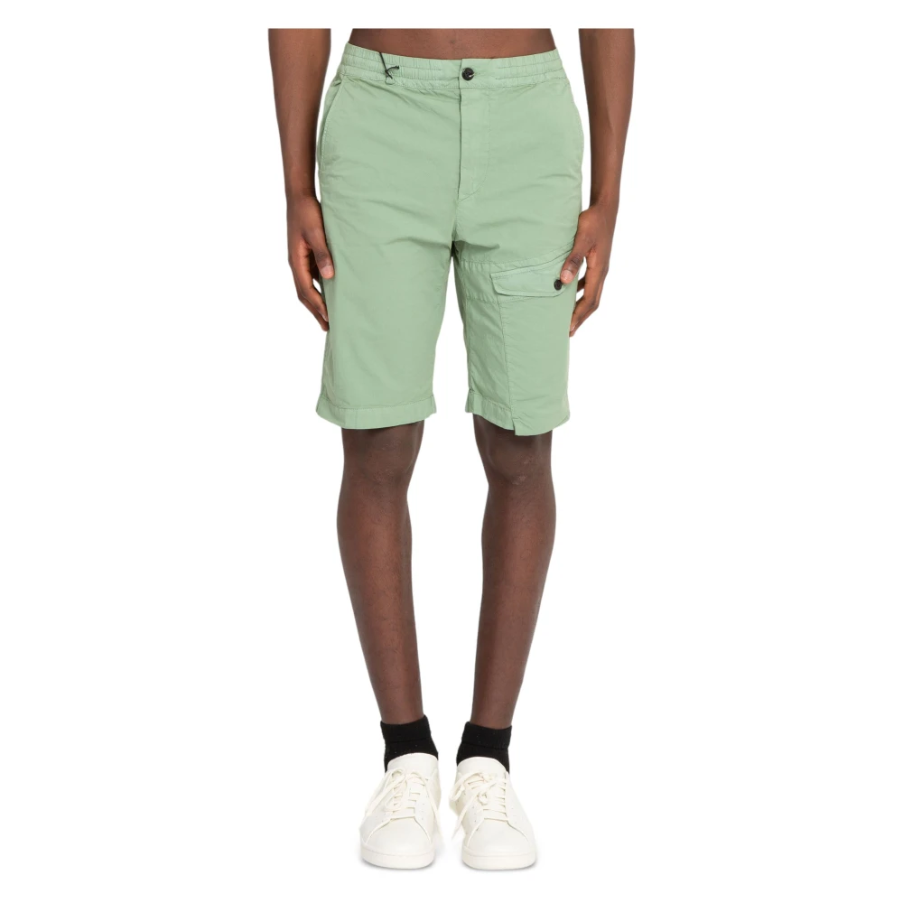 C.P. Company Twill Stretch Shorts Green Heren