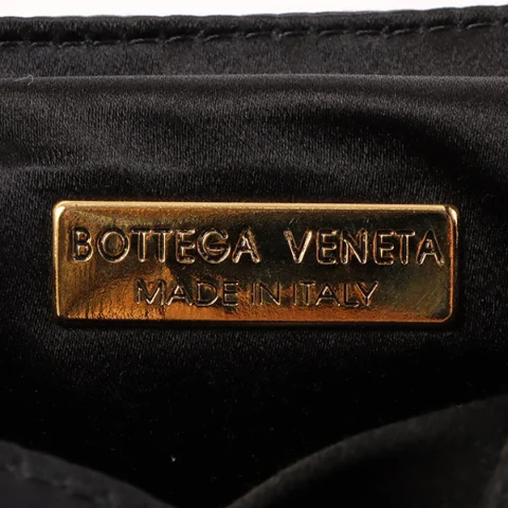 Bottega Veneta Vintage Pre-owned Fabric backpacks Black Dames