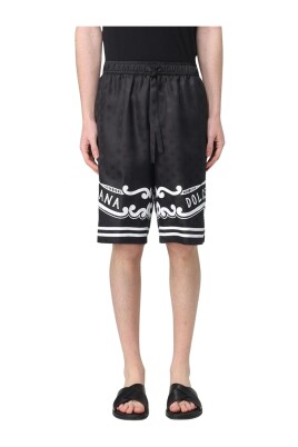 stylish-black-silk-shorts