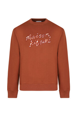 gingham-sweatshirt-med-logo-print