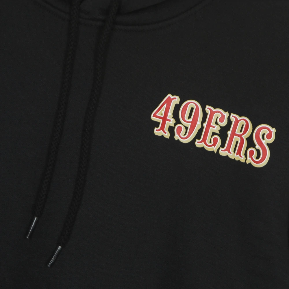 new era NFL Outline Logo Hoodie Black Heren