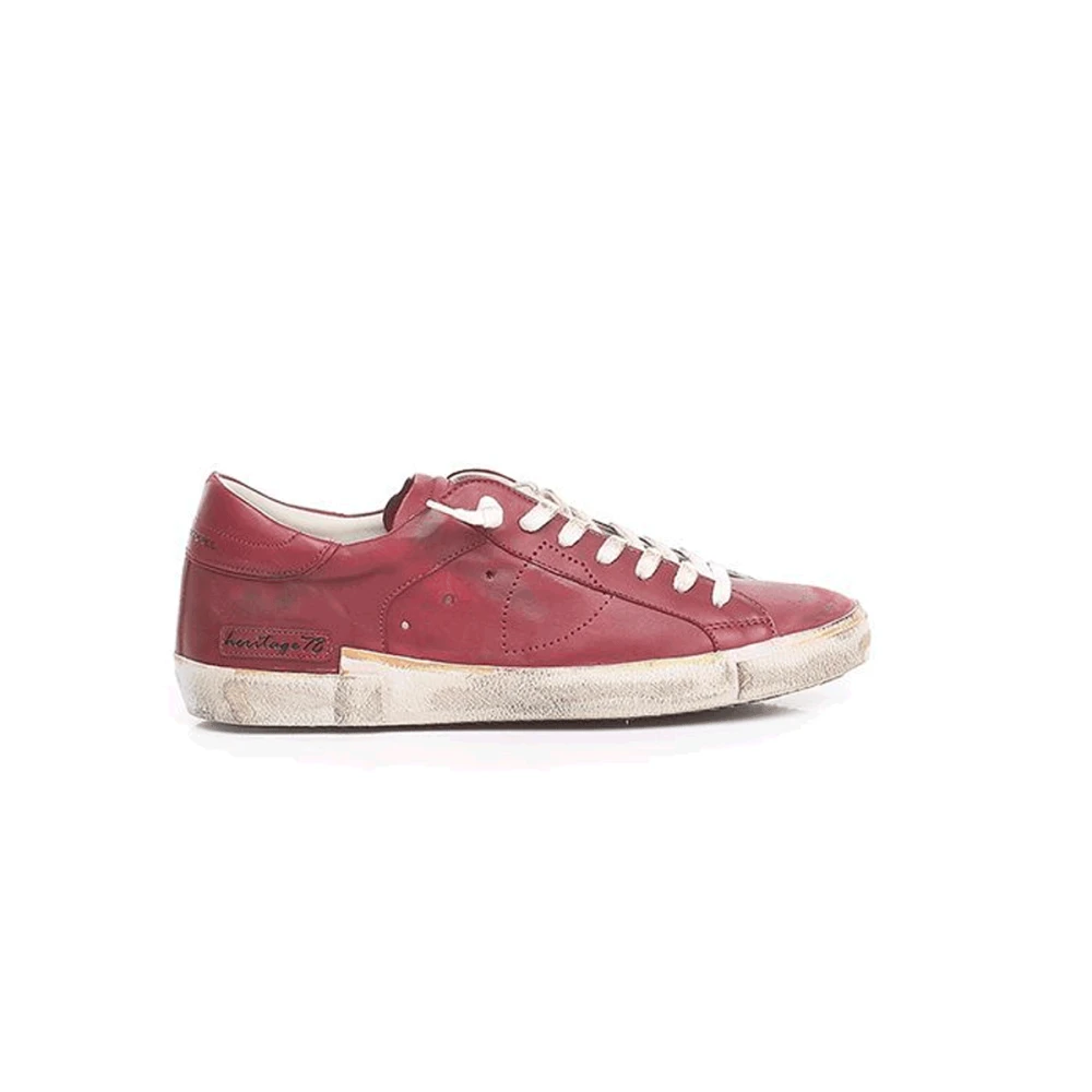 Philippe Model Röd Sneakers