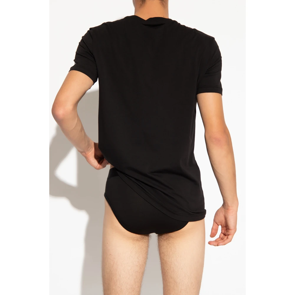Dsquared2 Katoenen T-shirt Black Heren