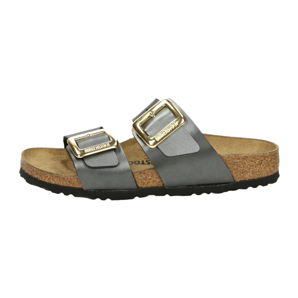 Birkenstock Gray Arizona Narrow Fit - Female - Sliders - 5 Uk - Shoes