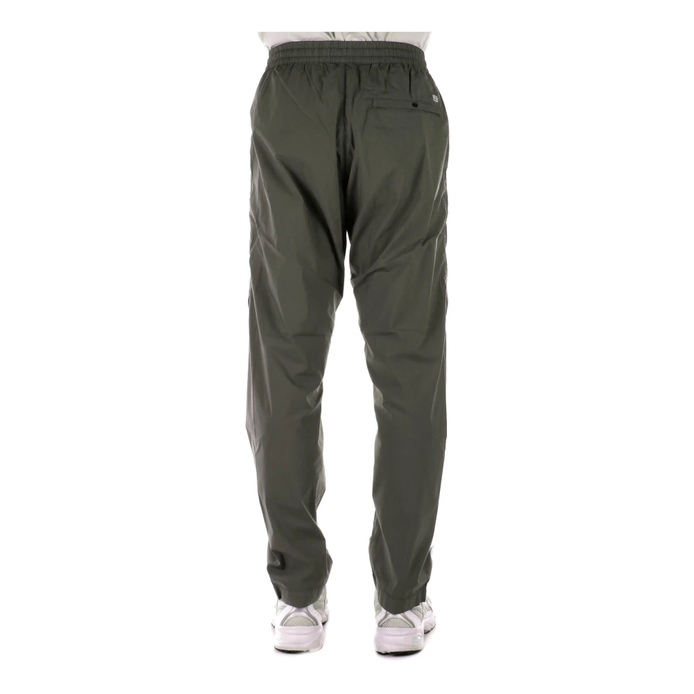 C.P. Company Logo Front Skinny Broek Rits Sluiting Green Heren