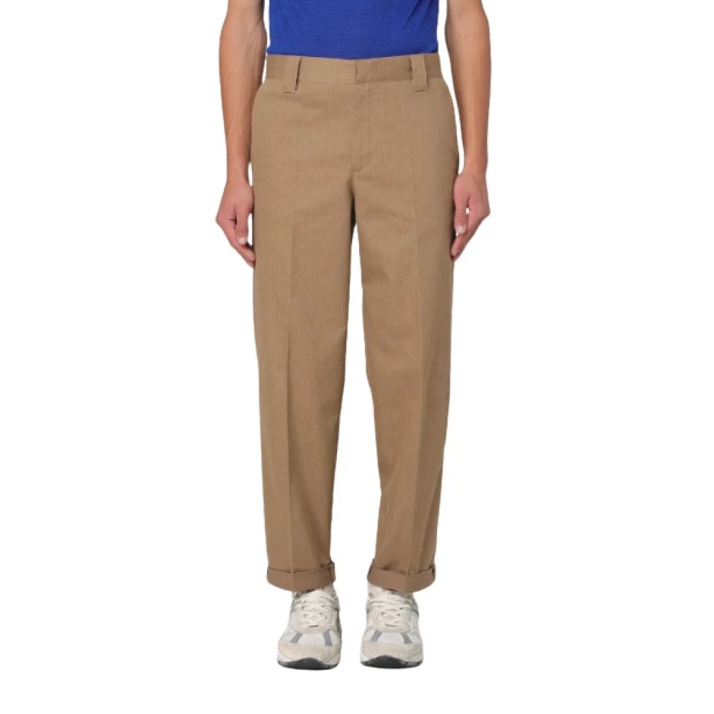 Golden Goose Chique Pantalon de Costume Beige Heren
