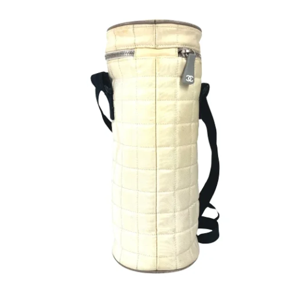 Chanel Vintage Pre-owned Fabric chanel-bags White Dames