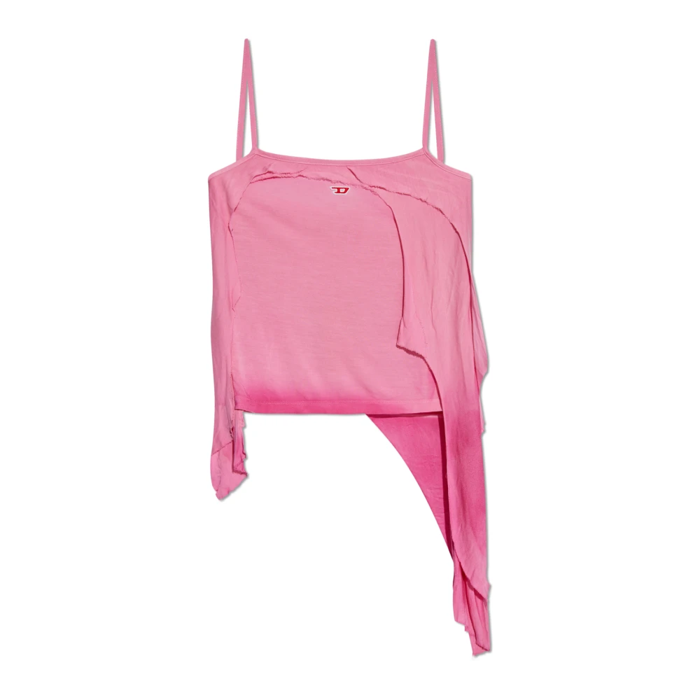 Diesel Top `T-Malo` Pink Dames