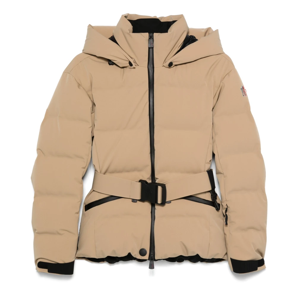 Moncler Stijlvolle Winterjassen voor Mannen Beige Dames
