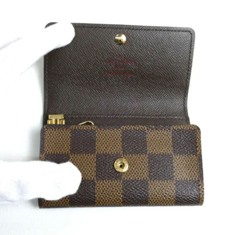Louis Vuitton Vintage Pre-owned Canvas key-holders Brown Dames
