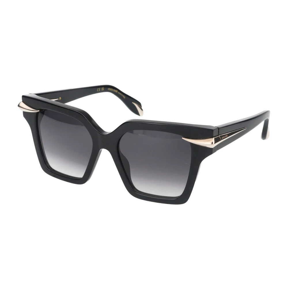 Roberto Cavalli Unisex Black Sunglasses