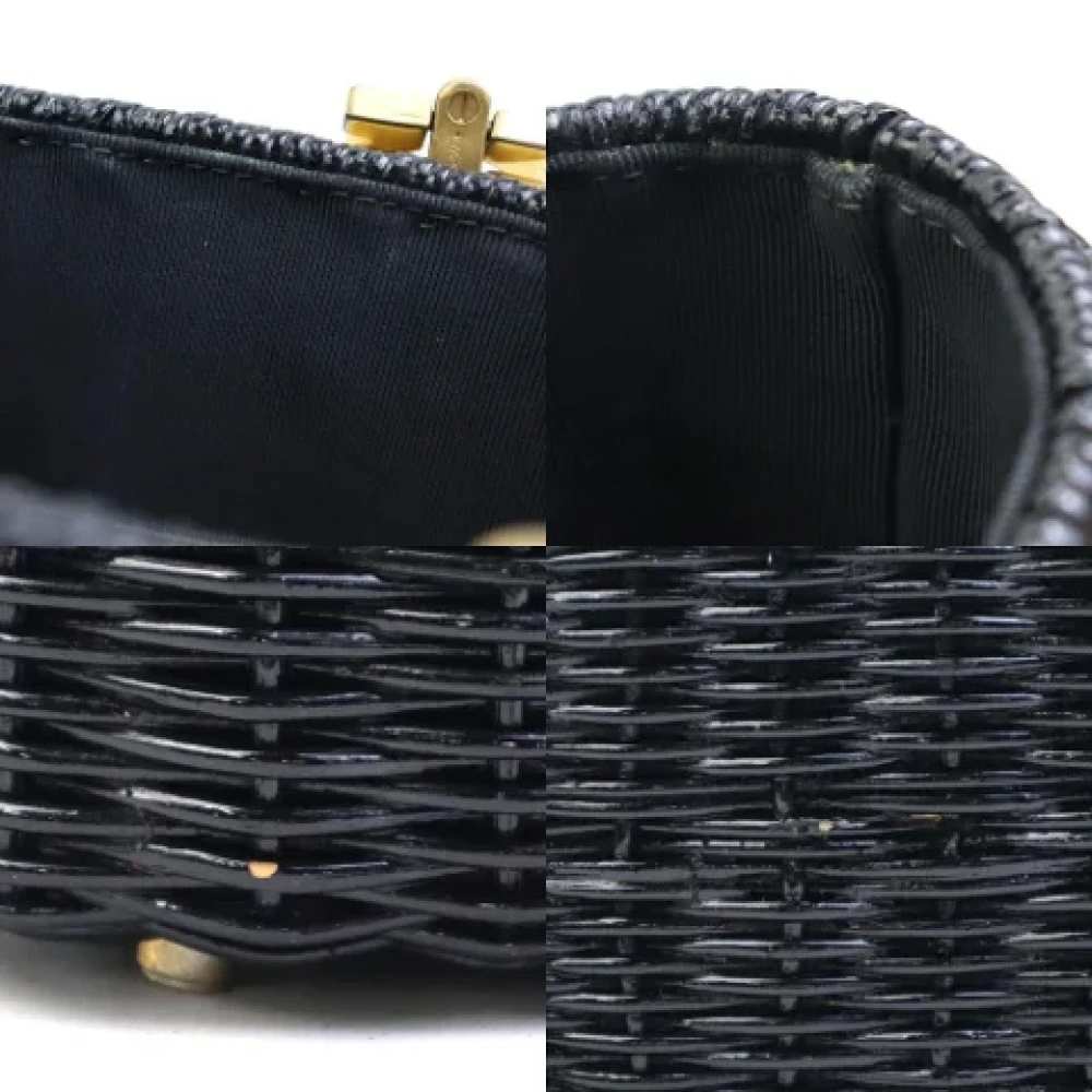 Salvatore Ferragamo Pre-owned Fabric handbags Black Dames