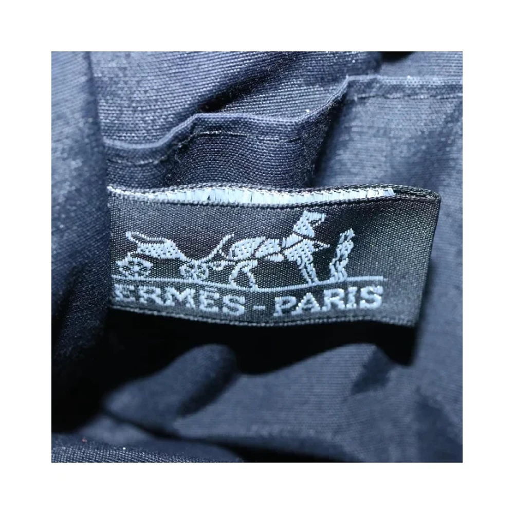 Hermès Vintage Pre-owned Cotton pouches Black Dames