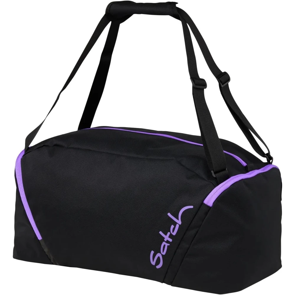Satch Unisex Black Weekend Bags, One Size, Purple Phantom Gym Duffle Bag