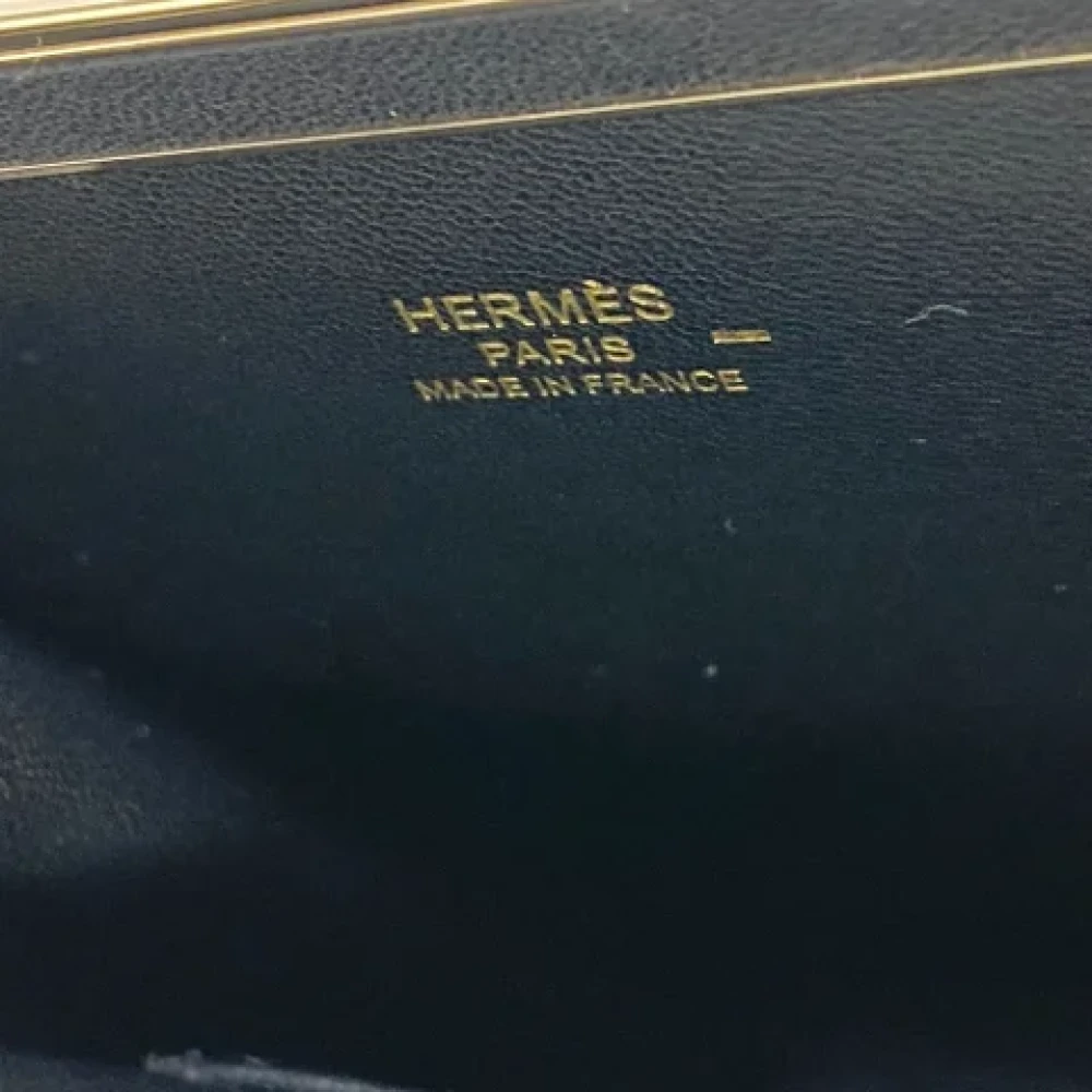 Hermès Vintage Pre-owned Fabric shoulder-bags Black Dames