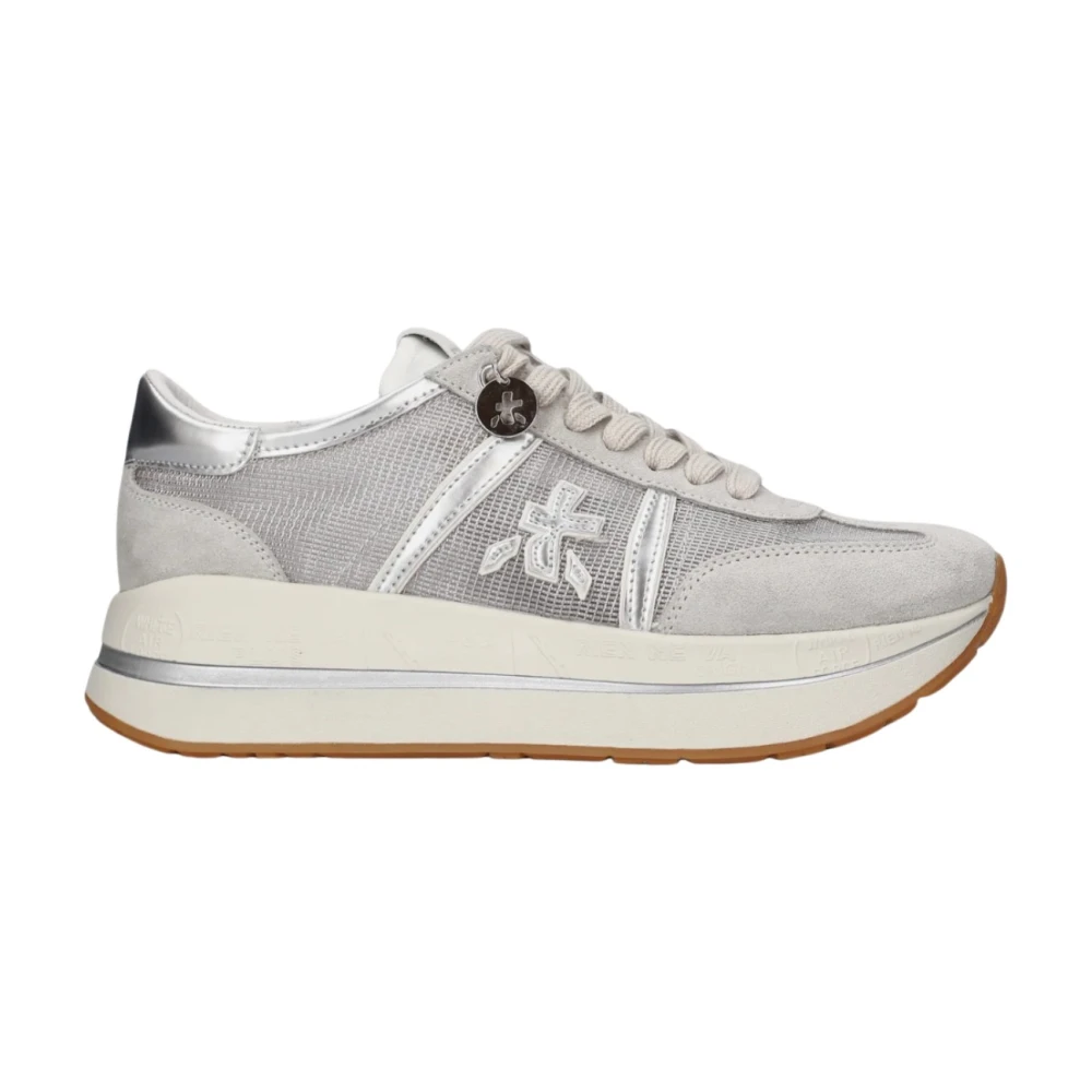 Premiata Women's Gray Sneakers, 8 Uk, Bethcoin 8148 Trainers