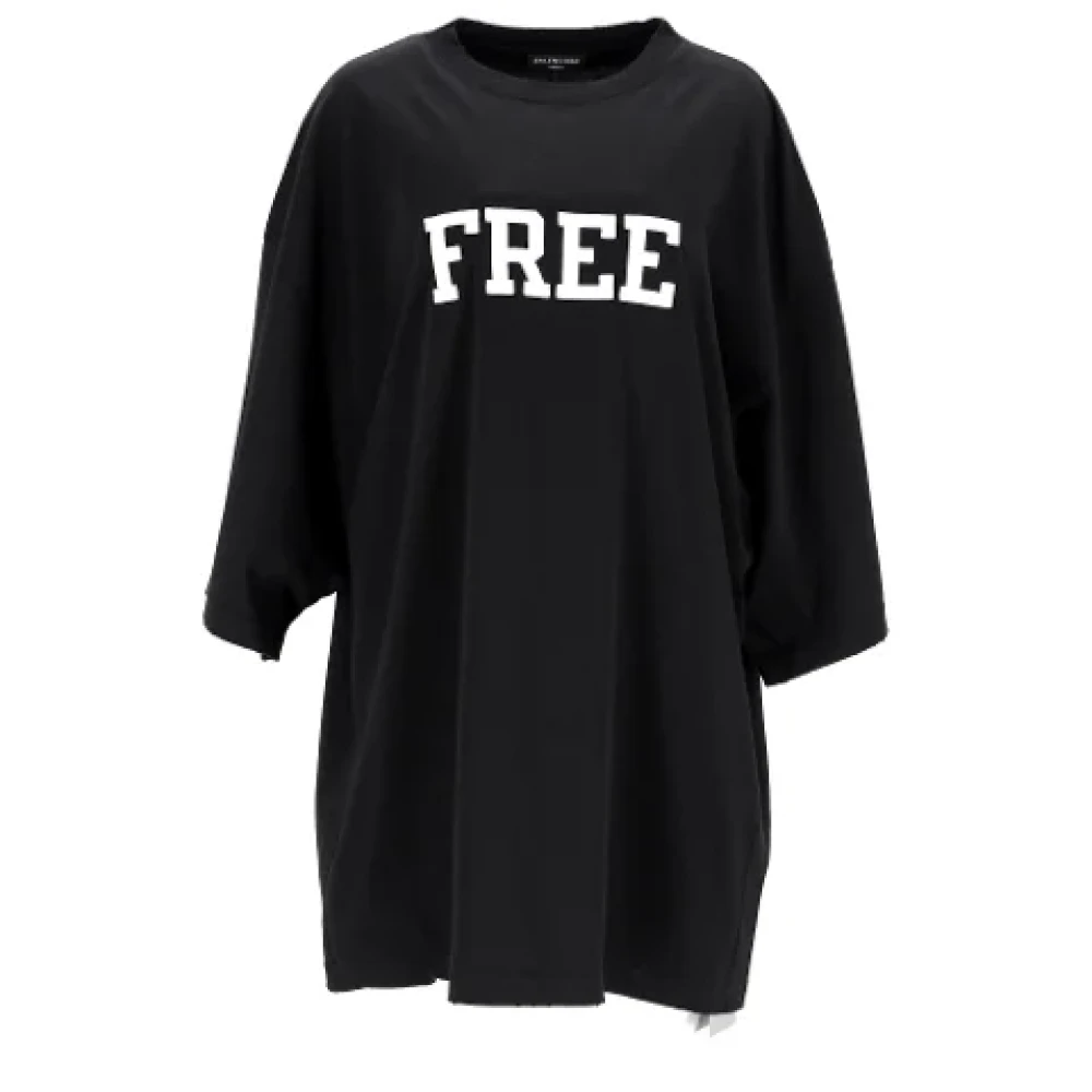 Balenciaga Cotton tops Black Dames