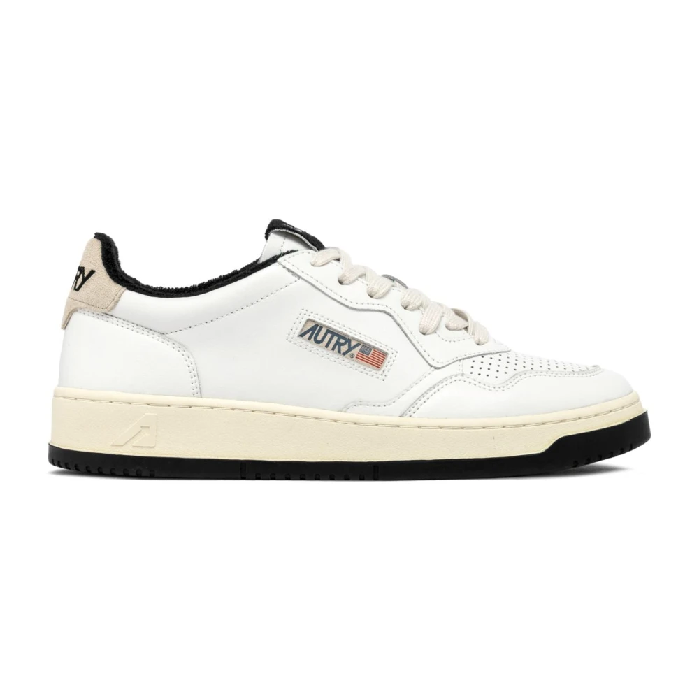 Autry Medalist Low Sponge Leren Sneakers Dames Schoenen Wit