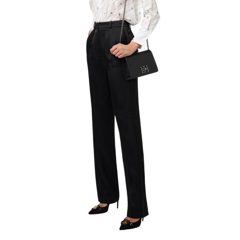 Elisabetta Franchi Klassieke Schoudertas Black Dames