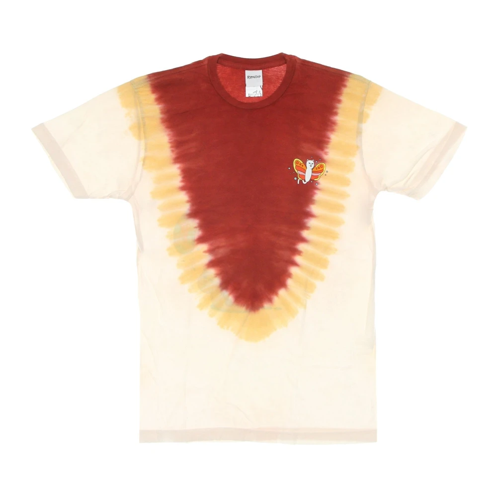 Ripndip Tie-Dye Dream Tee T-Shirt Bourgondië Peach Multicolor Heren