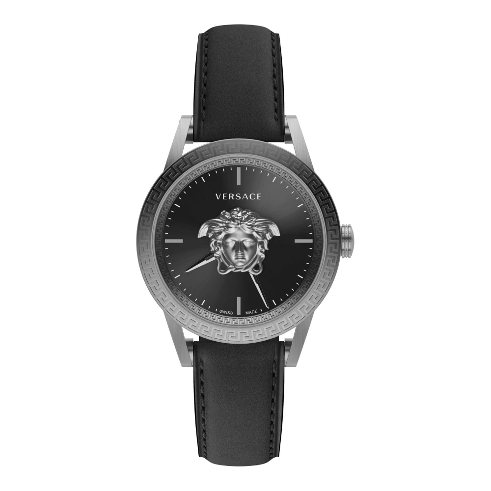 Versace Men's Black Empire Watch Steel - Watches - One Size - Accessories