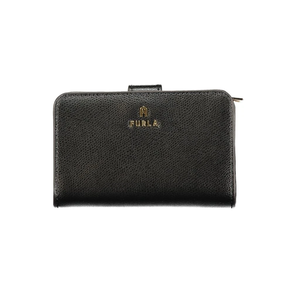 Furla Women's Black Wallets & Cardholders, One Size, Camelia M Compact Wallet