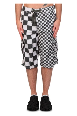 Rutiga badshorts i CHECKER