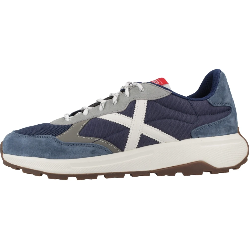 Munich Uomo Blu Scarpe, 42 Eu, New,