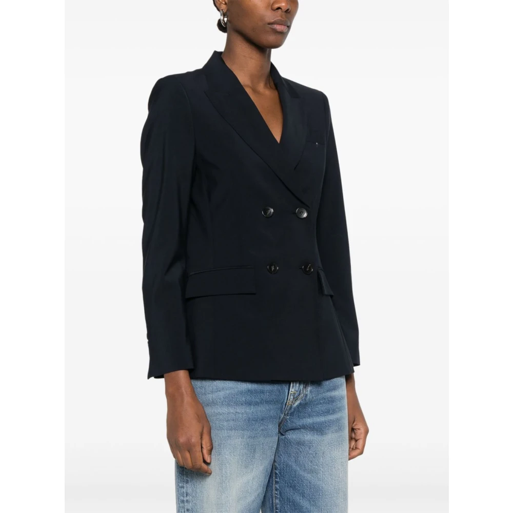 Seventy Blauwe Stijlvolle Jassen Collectie Blue Dames