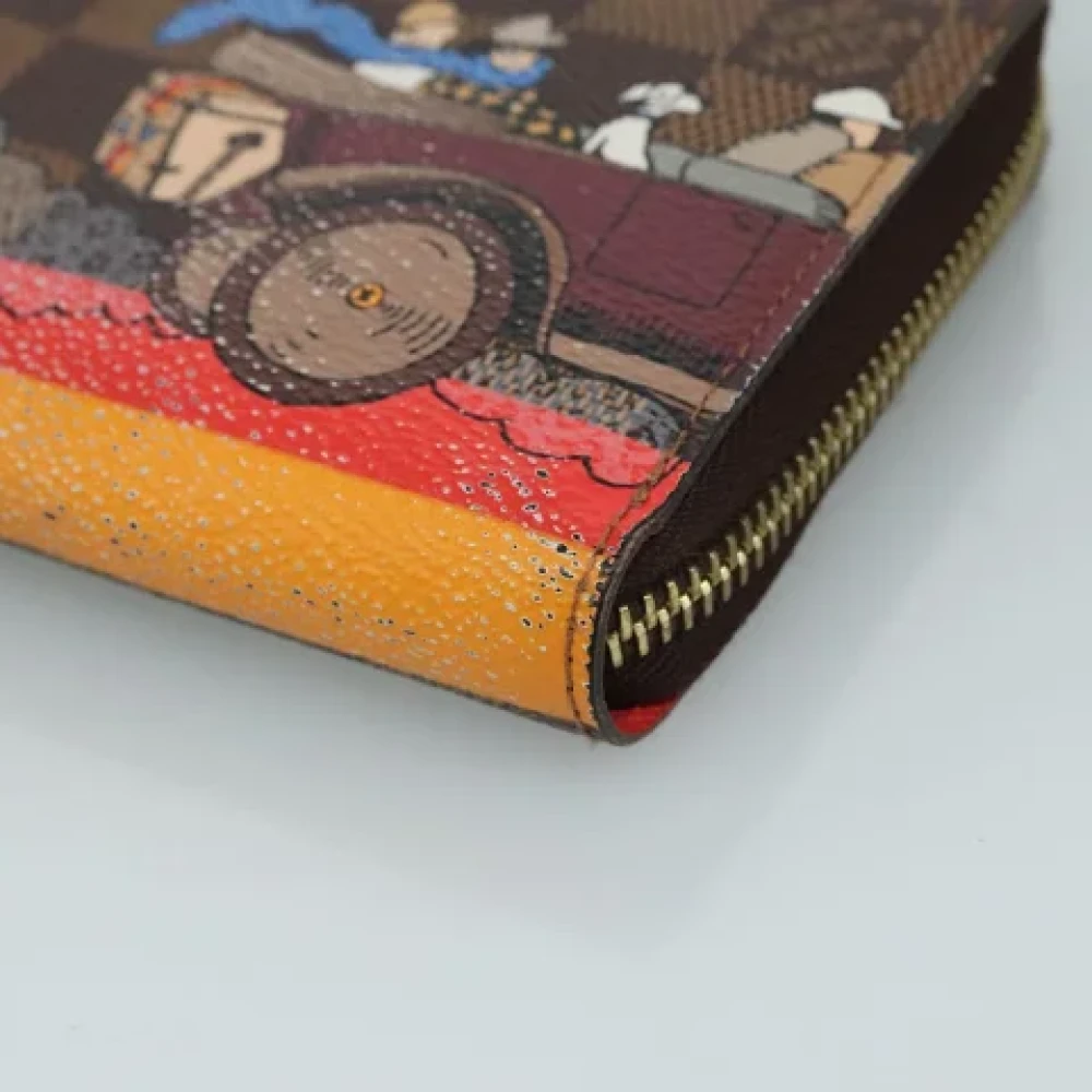 Louis Vuitton Vintage Pre-owned Canvas wallets Brown Dames