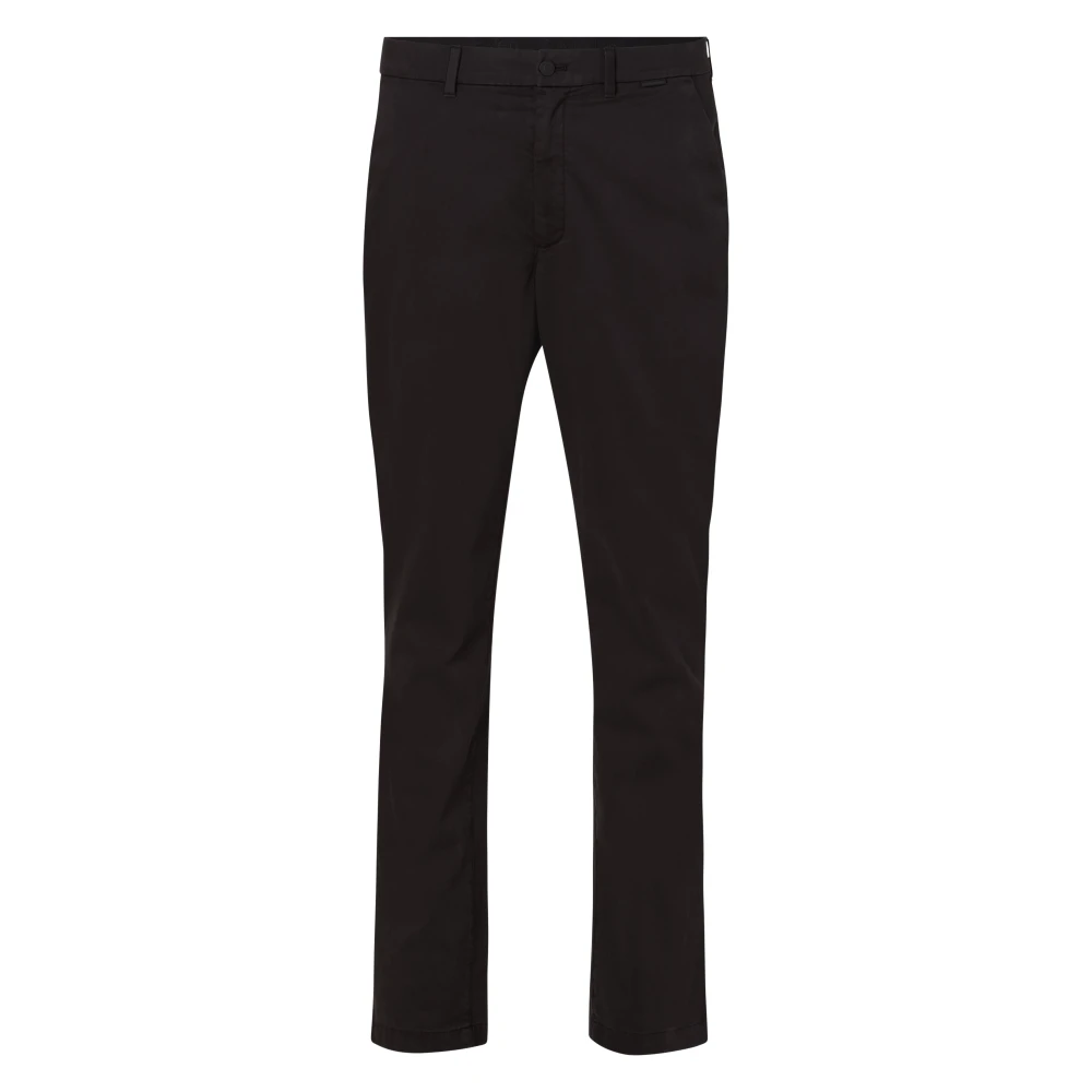 Calvin Klein Slim Fit Svarta Chinos Black, Herr