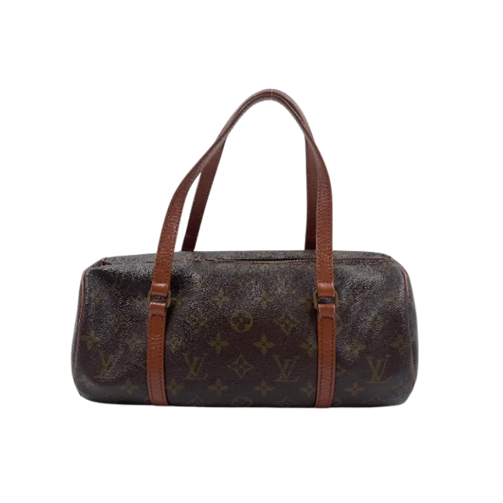 Louis Vuitton Vintage Tweedehands Bruin Canvas Louis Vuitton