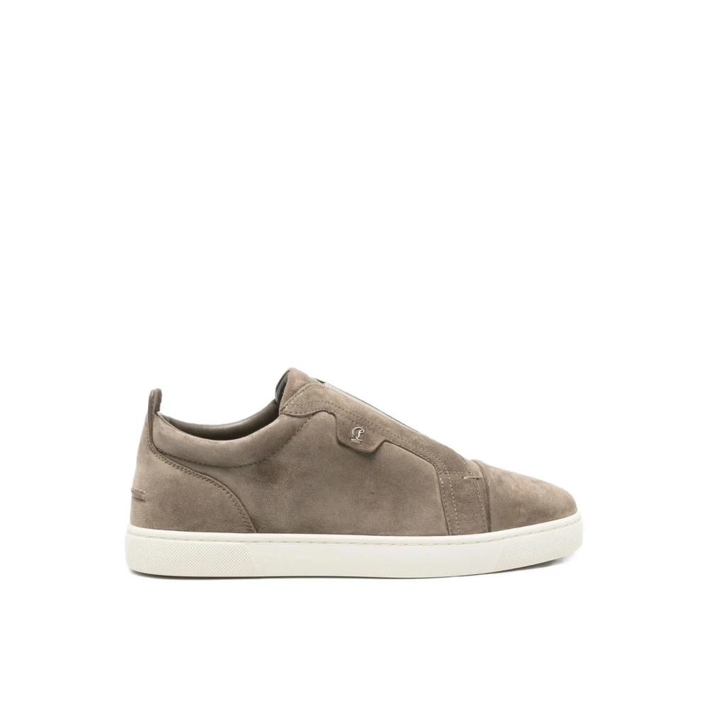 Christian Louboutin Slippers Heren Schoenen Grijs