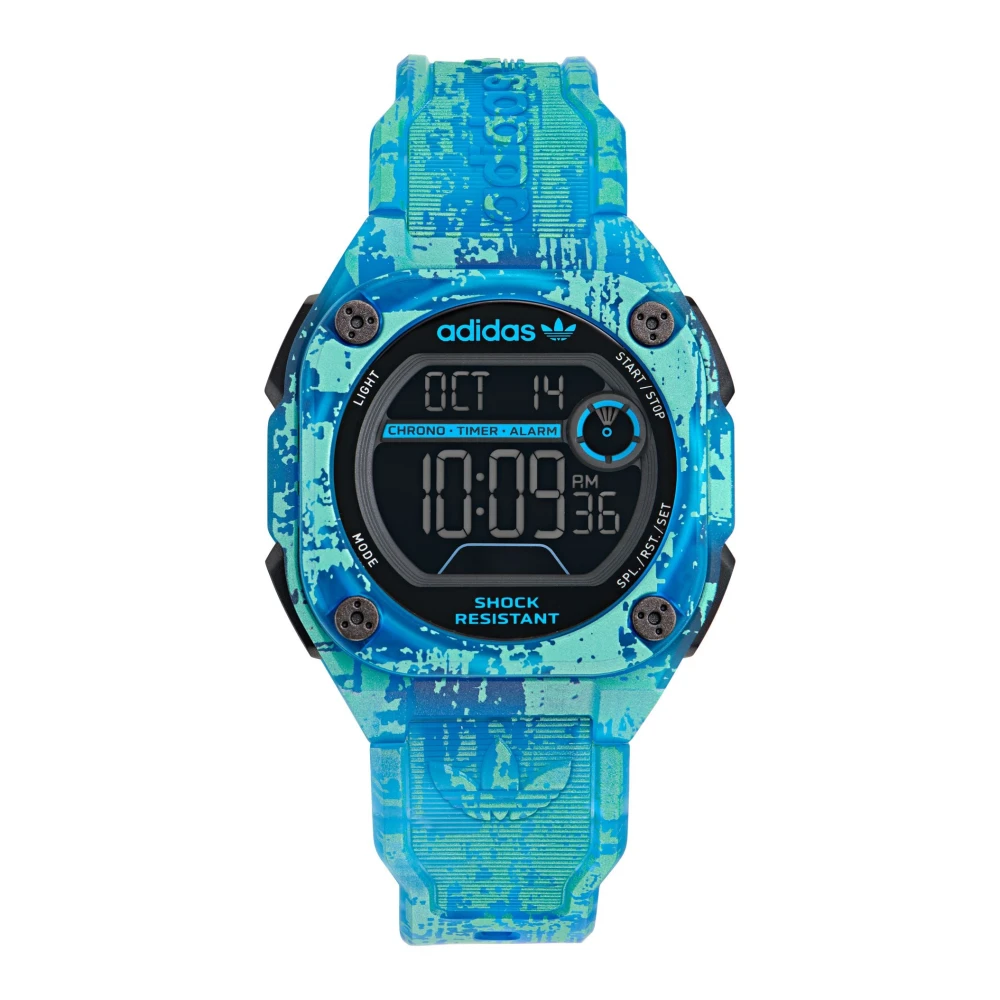 Adidas City Tech One Grfx Digital Klocka Blue, Unisex