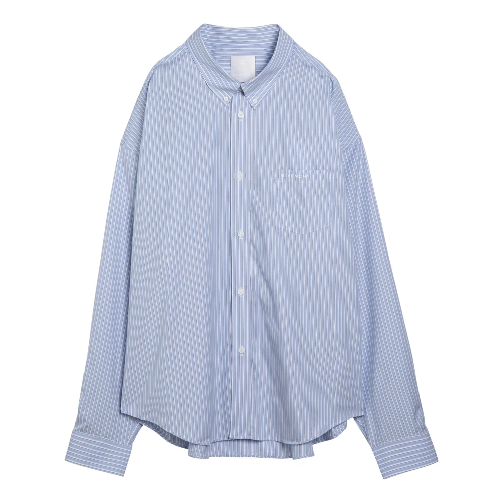 Givenchy Lange mouw shirt Blue Heren