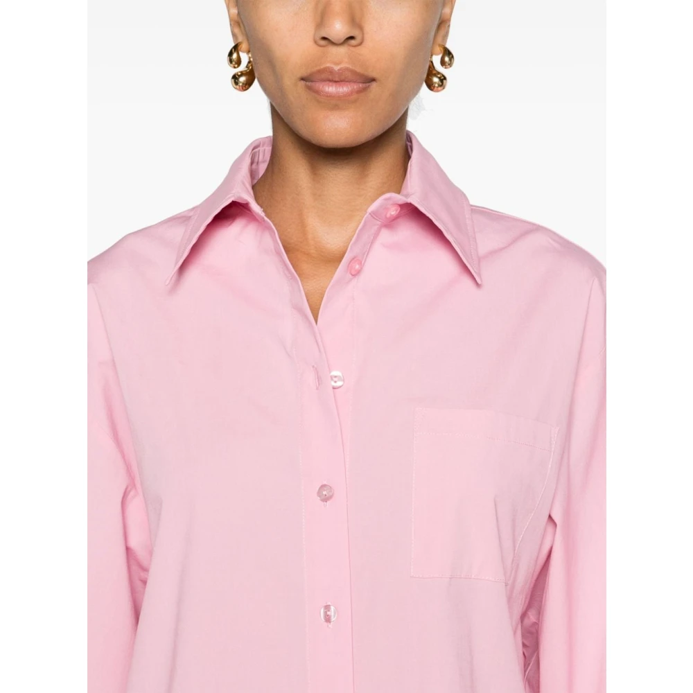 Federica Tosi Stijlvolle Shirt met Model 0771 Pink Dames