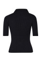 pull-noir-a-manches-courtes