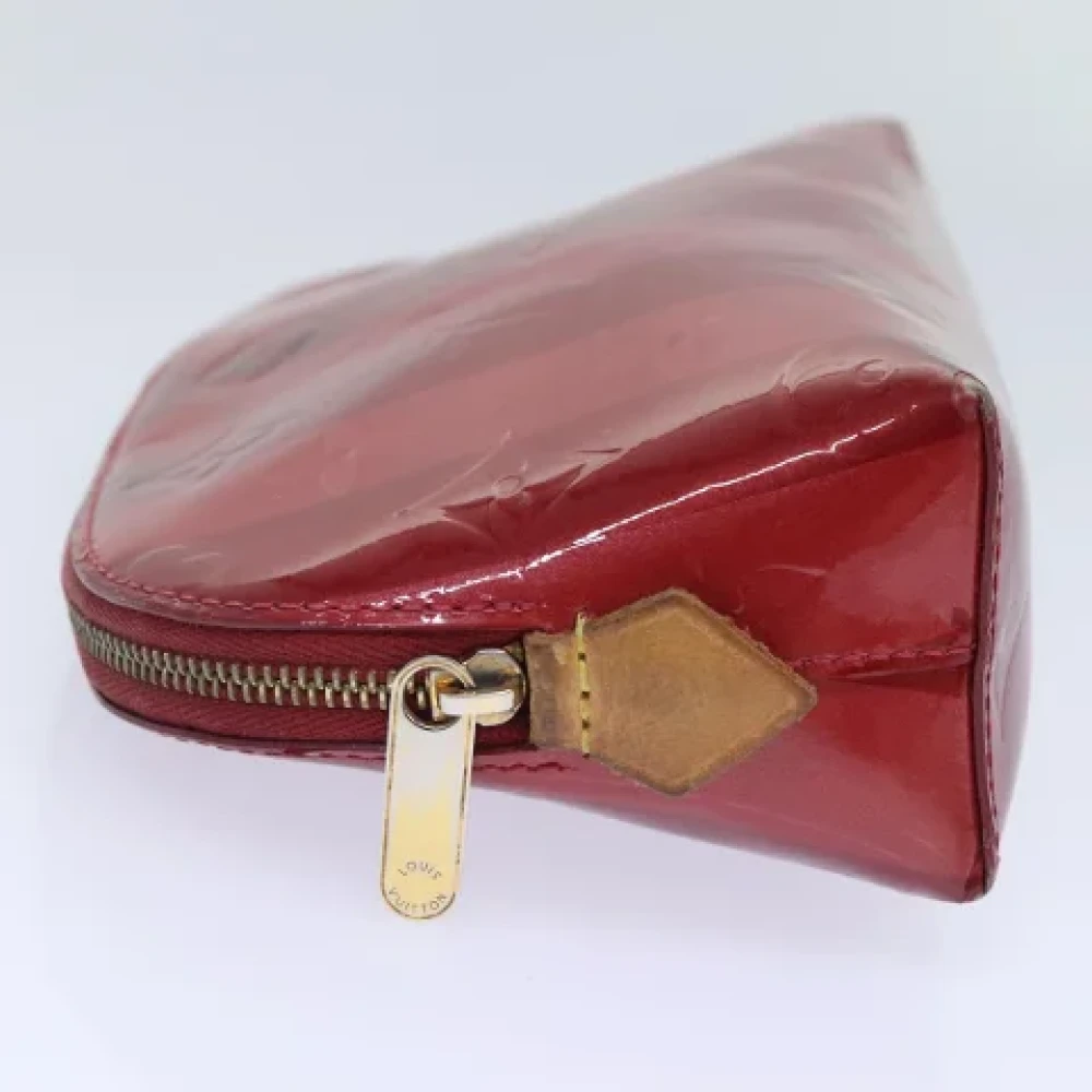 Louis Vuitton Vintage Pre-owned Leather clutches Red Dames