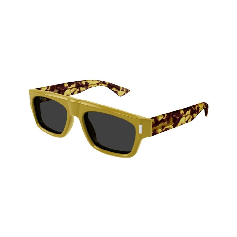 Saint Laurent Unisex Yellow Sunglasses, 55 Mm, Authentic Glasses With Top-Notch Service