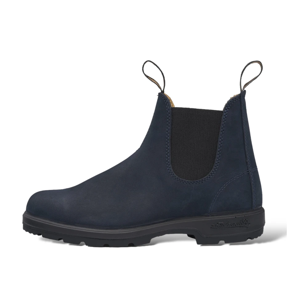 Blundstone Classic Chelsea Leather Boots - Male - Chelsea Boots - Blue - 9 Uk - Shoes
