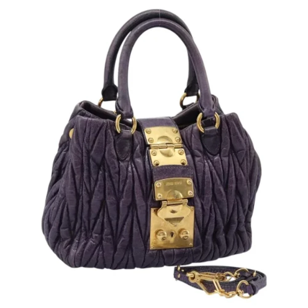 Pre-owned > Pre-owned Bags > Pre-owned Handbags - - Miu Miu Pre-owned - Modalova