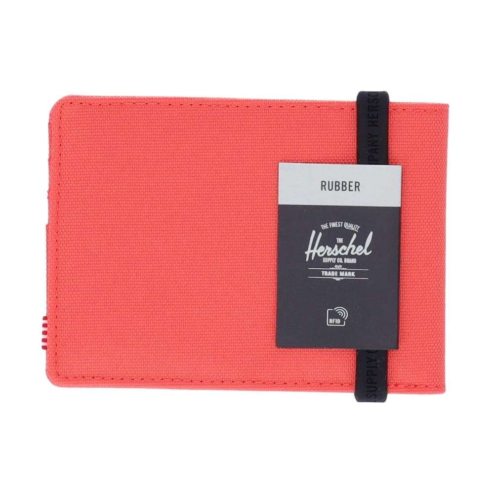 Herschel Rfid Heren Portemonnee Hot Coral Red Unisex