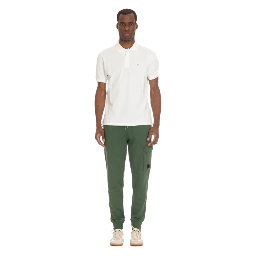 C.P. Company Polo Shirts White Heren
