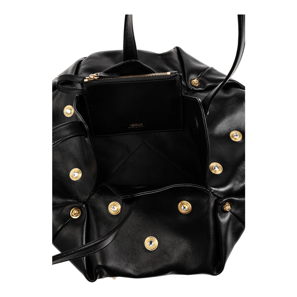 Versace Handtas Protea Black Dames