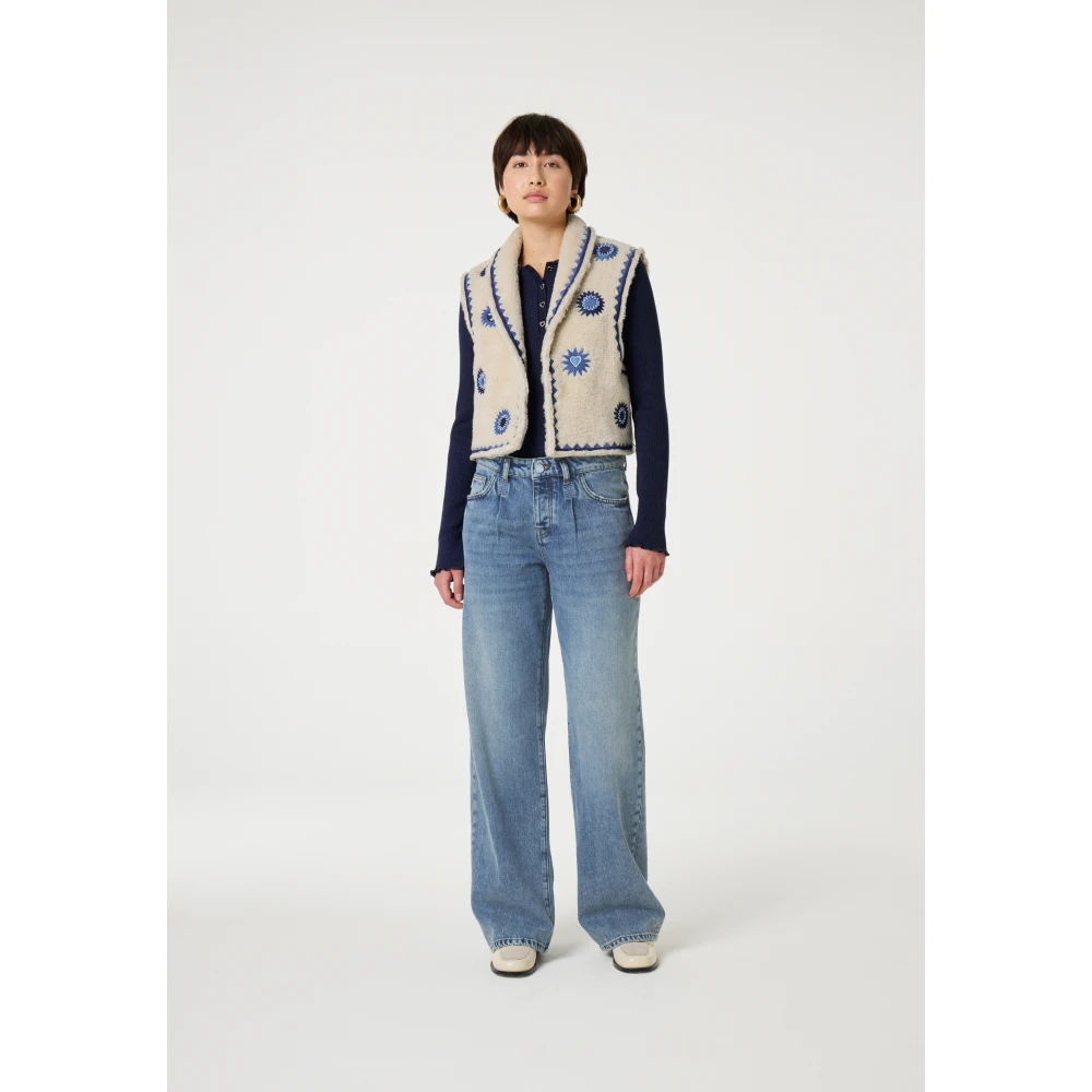 Fabienne Chapot Sunny Gilet Beige Dames