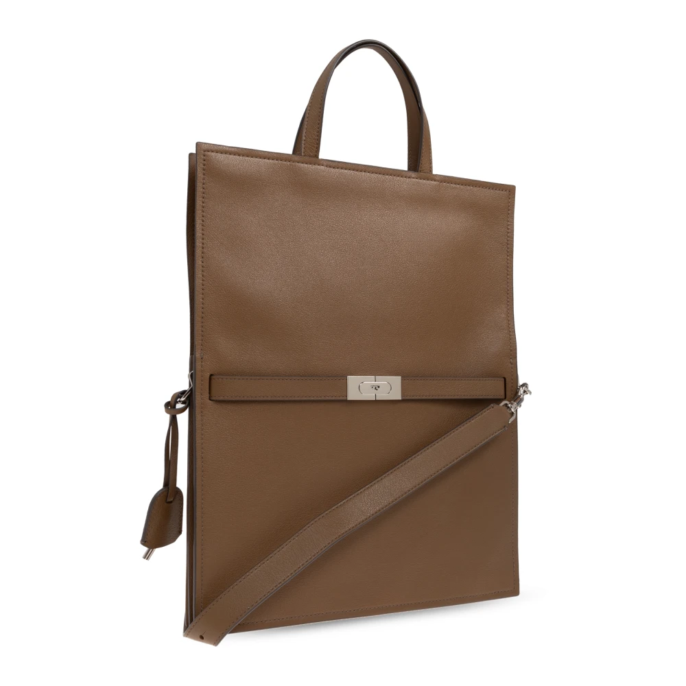 TORY BURCH Tas Lee Radziwill Brown Dames