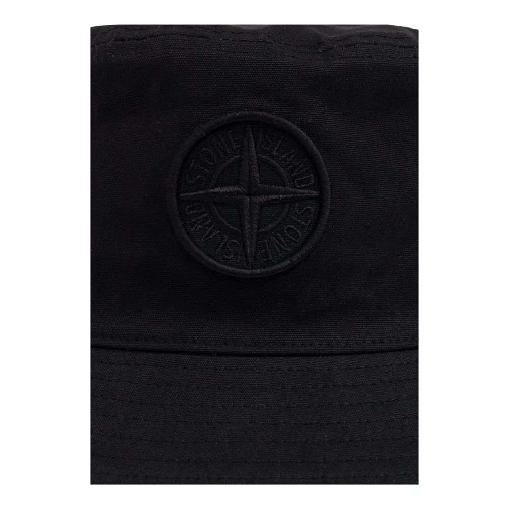 Stone Island Pet met logo Black Heren