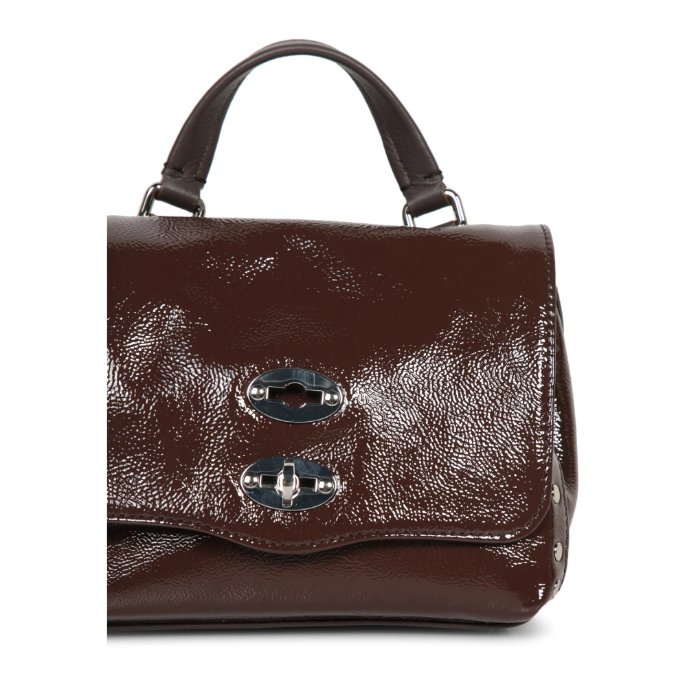 Zanellato Bruine leren Postina tas Brown Dames