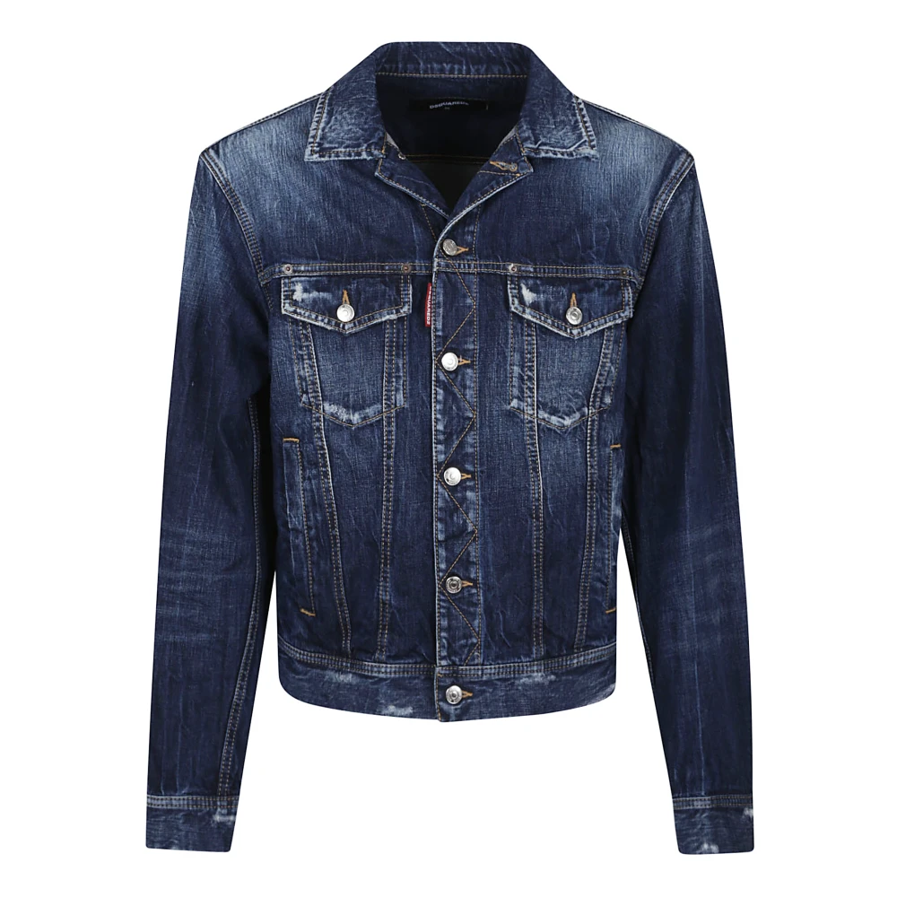 Jackets > Denim Jackets - - Dsquared2 - Modalova