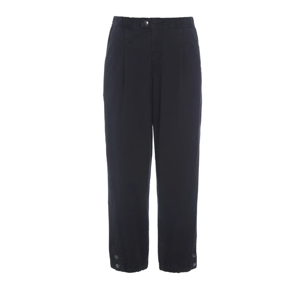 Bitte Kai Rand Casual Elastische Taille Enkelbroek Zwart Black Dames